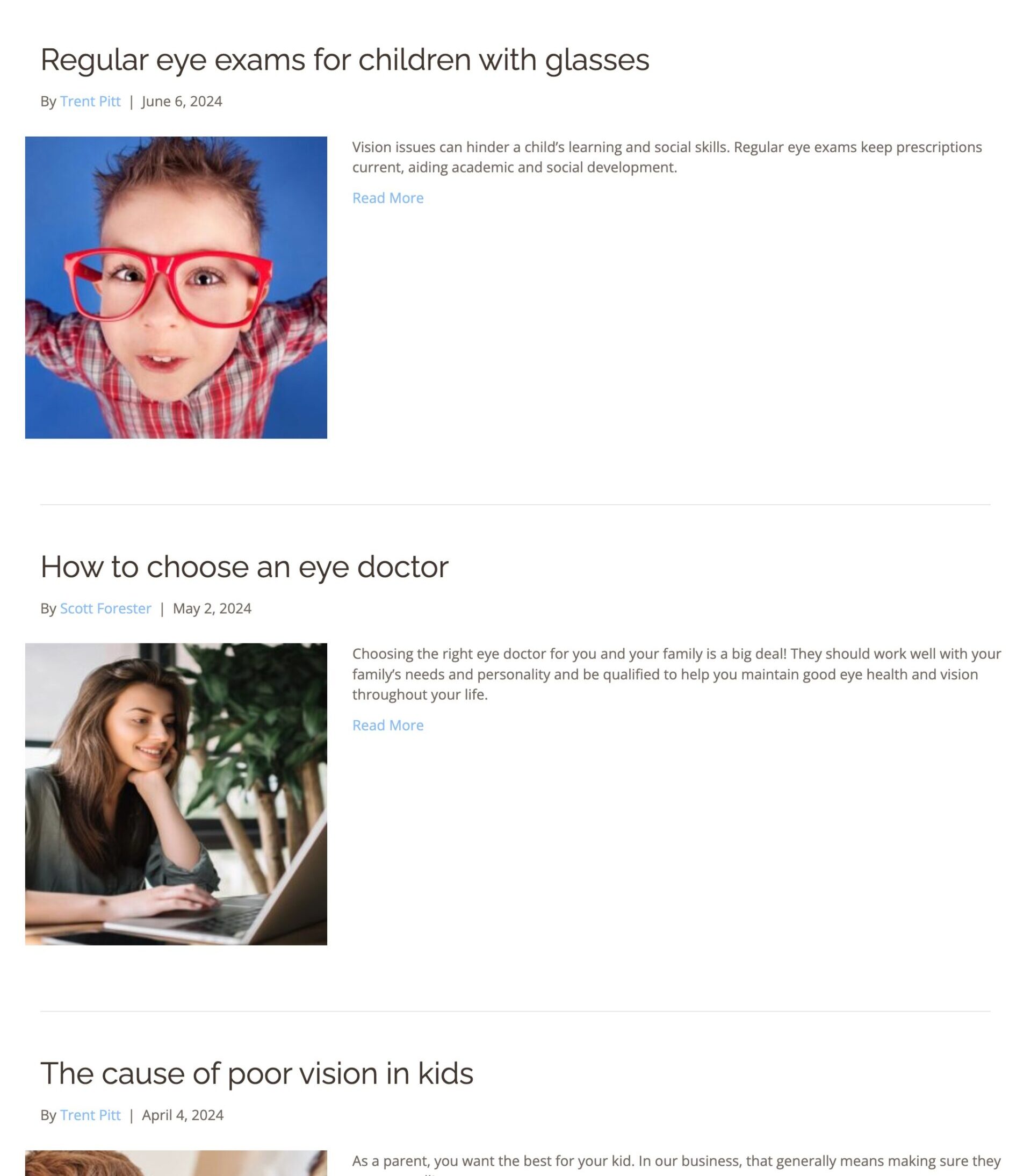 8 Best Optometry Website Designs and Why They Work