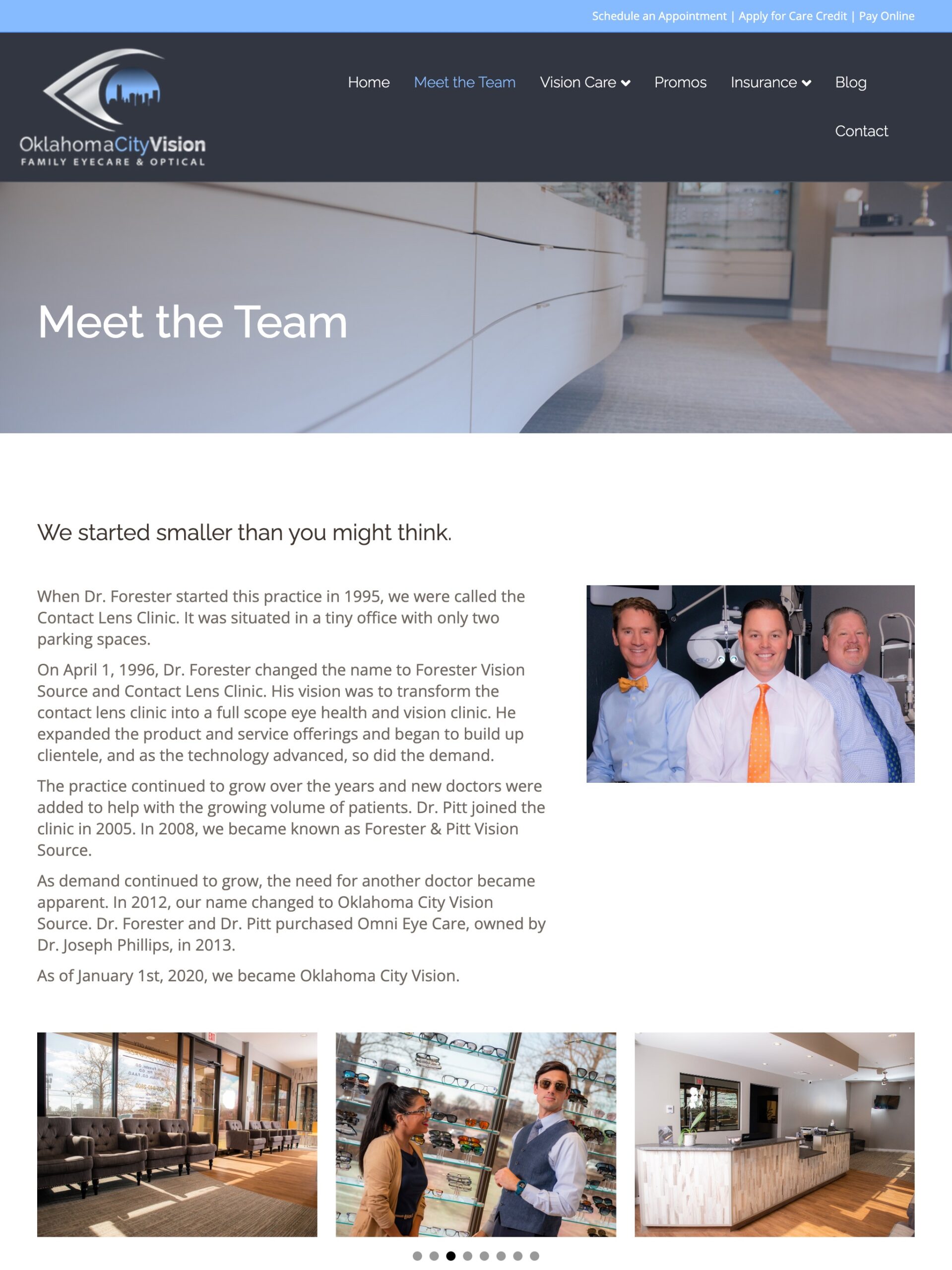 8 Best Optometry Website Designs and Why They Work